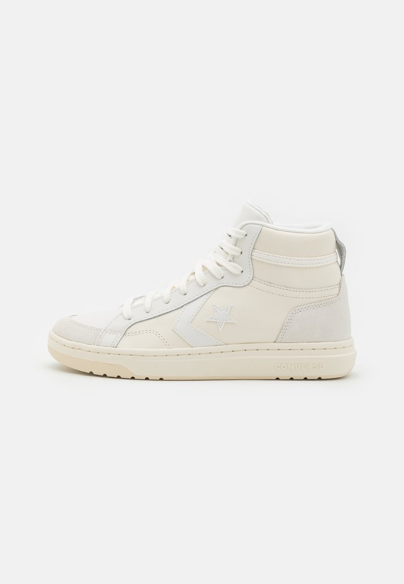 Converse PRO BLAZE CLASSIC UNISEX - Sneaker high - egret/vintage white ...