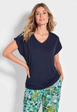 GOLDNER, T-Shirt basic - navy