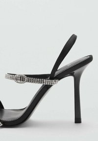 Mango High heeled sandals - black