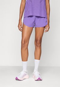 ASICS METARUN SPLIT SHORT - Pantalón corto de deporte - edo purple