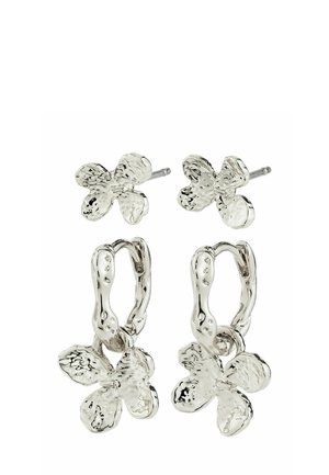AJANI SET - Ohrringe - silver-coloured plated