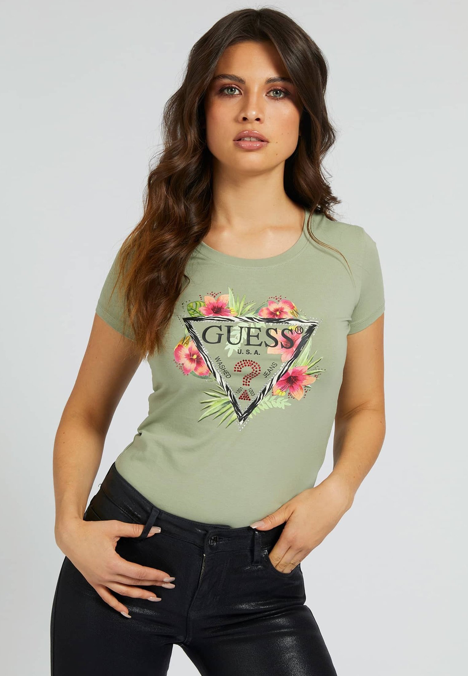 Guess REBECCA TEE - T-shirt print 