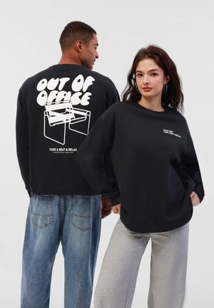 UNISEX - Sweatshirt - black