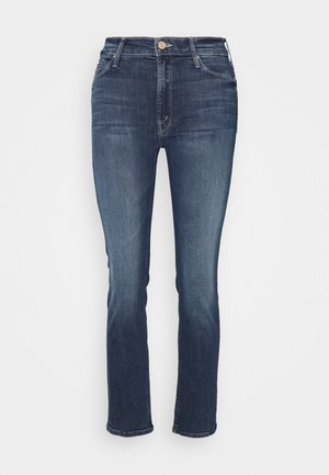 Mother Jeans Straight Leg - blue denim