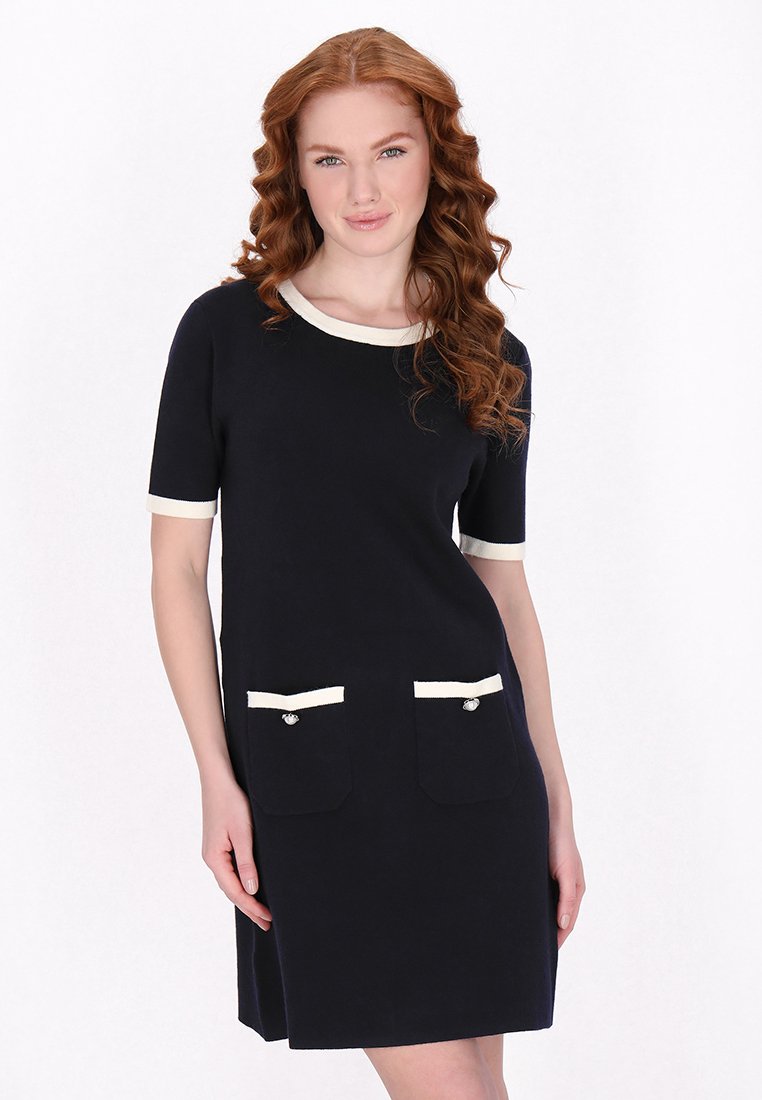 dreimaster Jurk donkerblauw