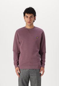 Lyle & Scott CREW NECK - Sportska majica - highland mauve