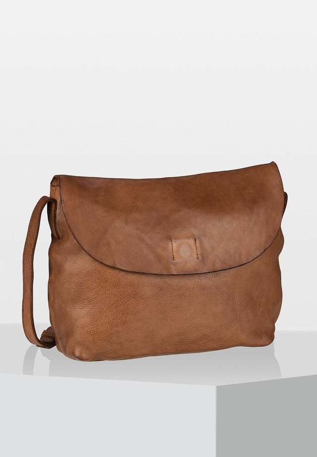 Borsa a tracolla - cognac