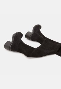 Bata Stivali con plateau - schwarz