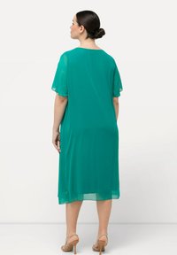 Ulla Popken LAYERED  - Jurk - teal