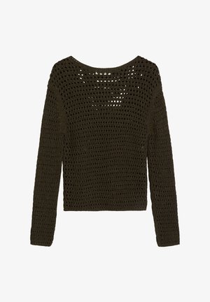 Marc O'Polo, PULLOVER, LONGSLEEVE, BOAT-NECK - Trui - dark green