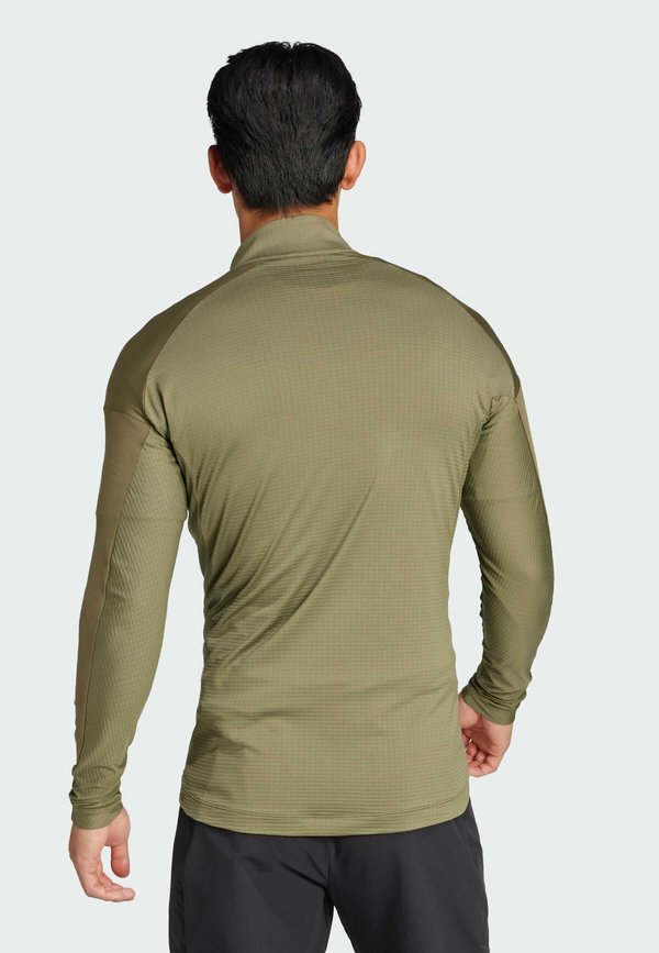 XPERIOR LONG SLEEVE - Long sleeved top - olive strata4