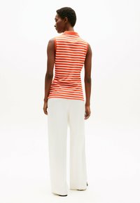 Tommy Hilfiger 1985 SLEEVELESS  - Polo - classic breton orange  ecu