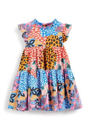 TIERED FRILL - Vardagsklänning - blue