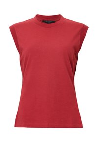 IMOGEN - Top - burnt brick red