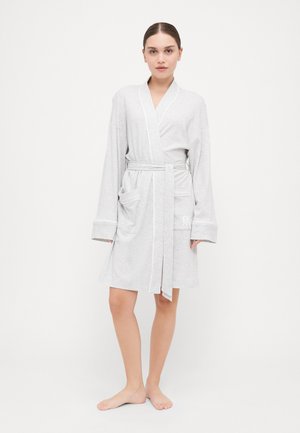 DKNY Intimates ROBE - Dressing gown - light grey