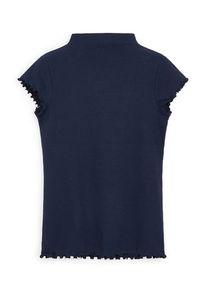 ARKET, ARKET TURTLENECK T-SHIRT - T-shirt imprimé - dark blue