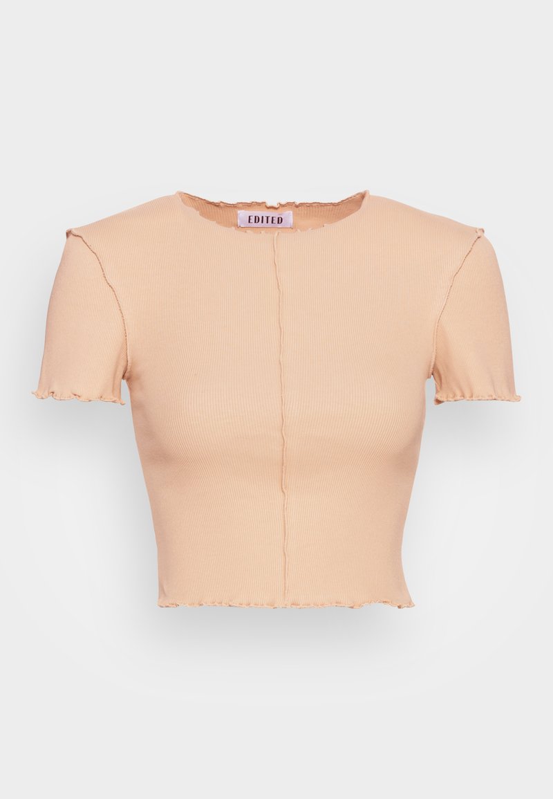 Damen T-Shirts | EDITED JOANA T-Shirt basic irish cream/beige - EH41292 Damen T-Shirts | EDITED JOANA T-Shirt basic irish cream/beige - EH41292