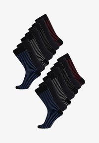 Unselected, mottled dark blue