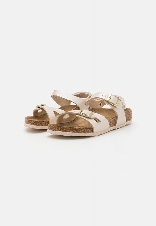 Birkenstock RIO AS KIDS GRACEFUL NARROW - Sandals - pearl/white — foto 2