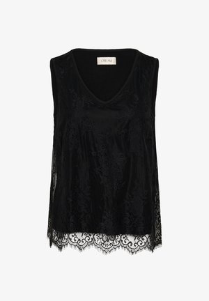 Cream, CRMIRA LACE - Top - pitch black