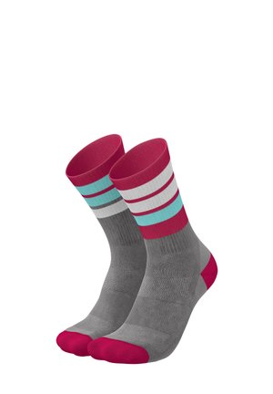 MERINO STRIVE - Sportsocken - light grey sky blue