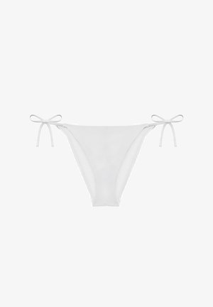 Yamamay TEXTURED  - Bikinibroekje - white plain