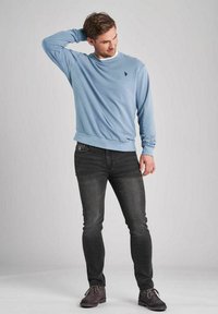 U.S. Polo Assn. O NECK ADLER - Sweater - stonewash