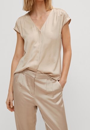 comma Bluse - beige