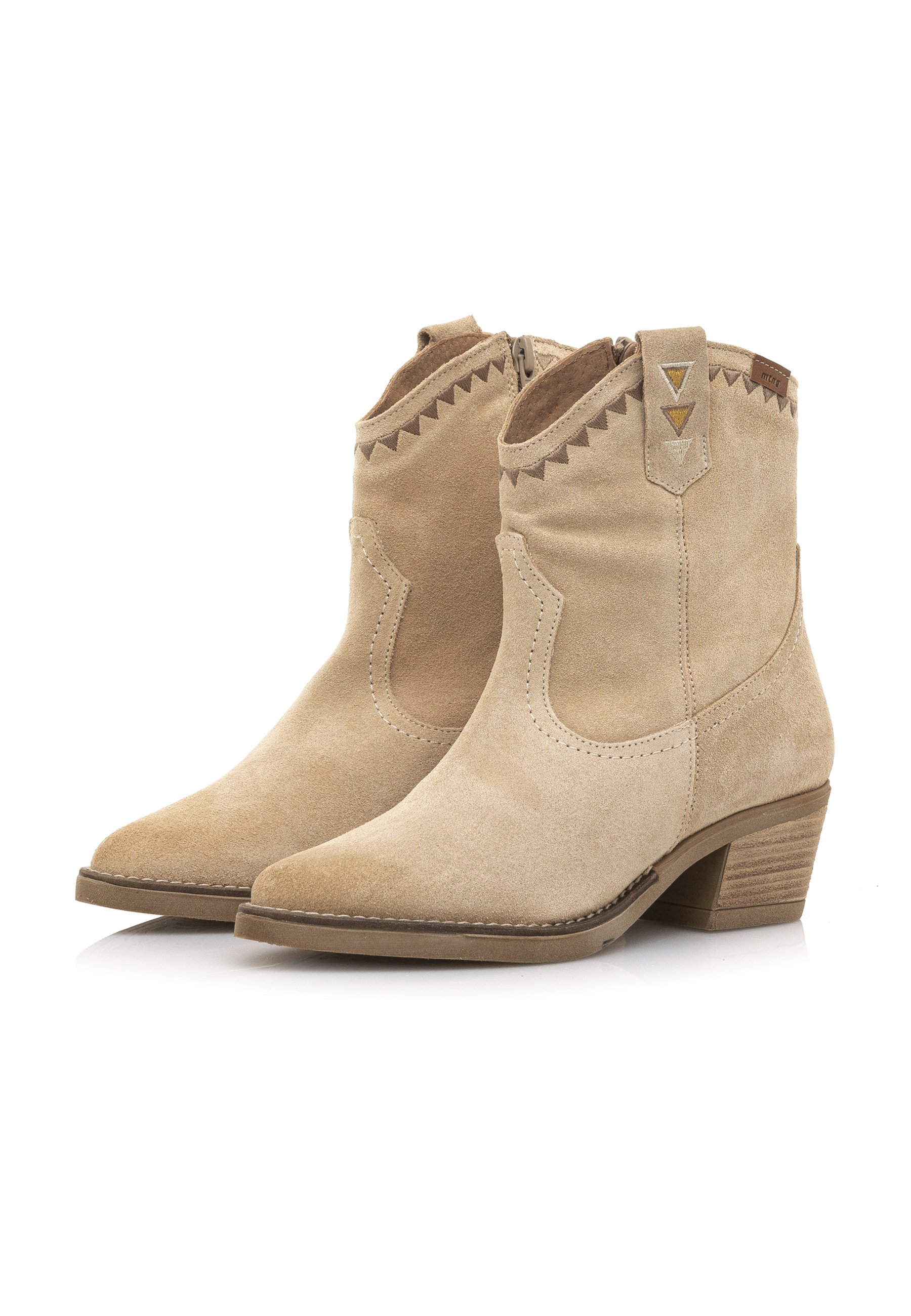 mtng Botines camperos - beige - Zalando.es