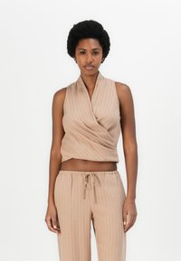 Bec + Bridge - ALMERIA WRAP - Bluse - camel Miniatyrbilde 1