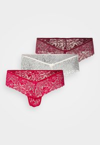 Não selecionado, bordeaux/red