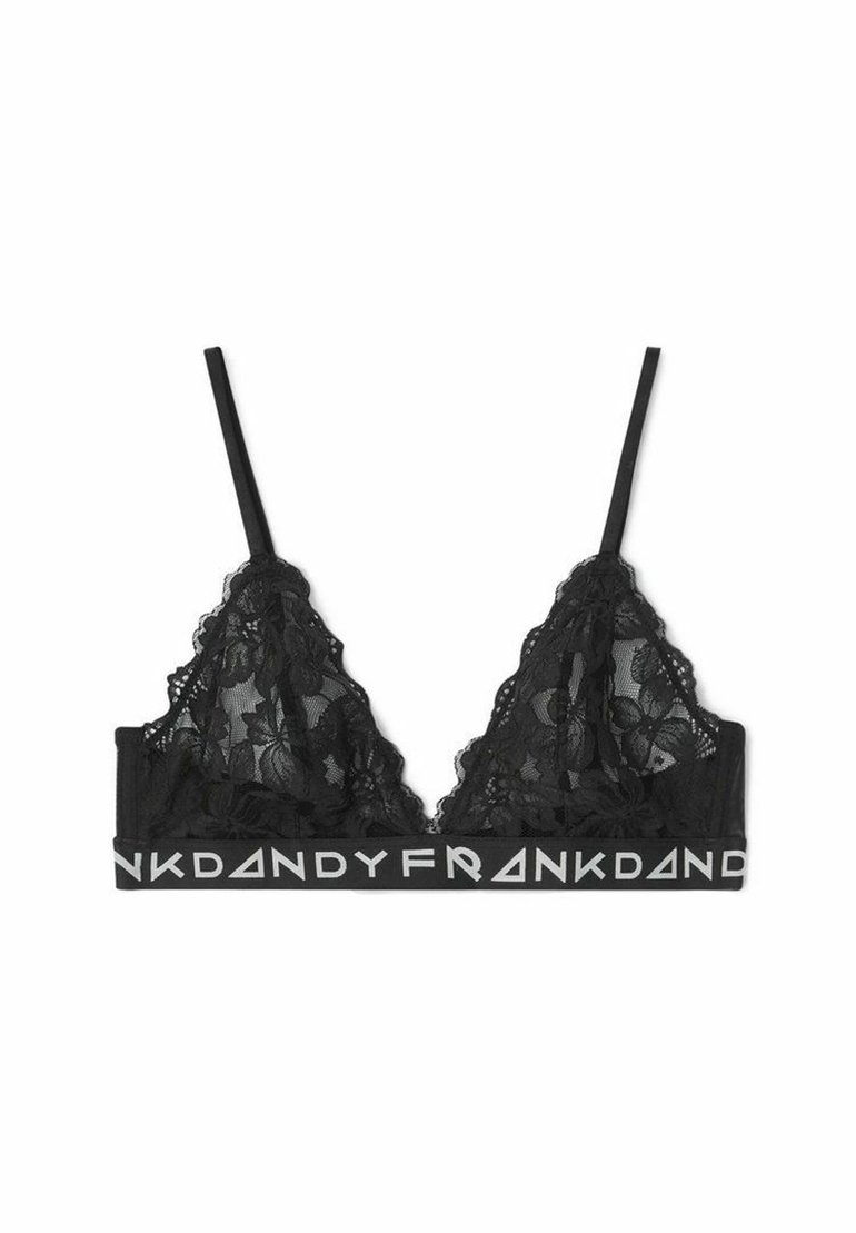 Frank Dandy FABULACE LOGO - Soutien-gorge triangle - black/noir ...