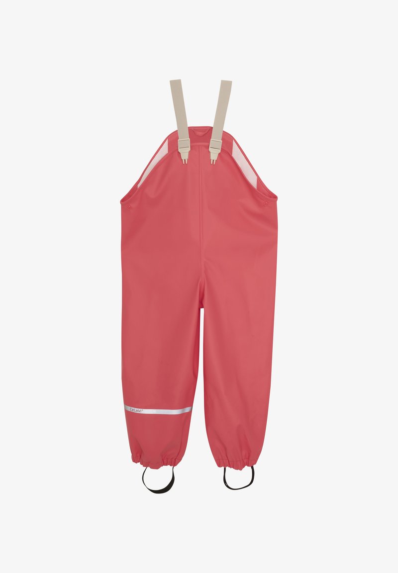 CeLaVi SOLID - Rain trousers - cayenne