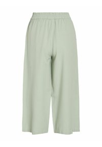VILA VIPRISILLA CULOTTE - Hlače - silt green
