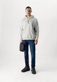 Diesel ROB DOVAL - Felpa con cappuccio - grey