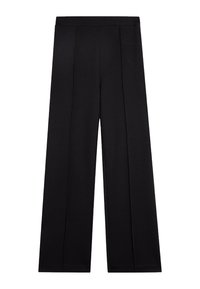 WITH STITCHING DETAIL - Pantaloni - black