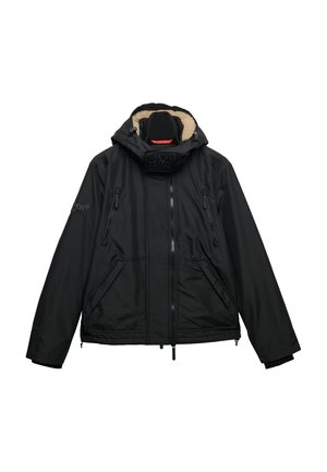 Superdry & Co, SUPERDRY HOODED ARCTIC WINDCHEATER JACKET.. - Veste d'hiver - black