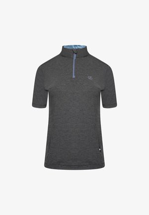 PEDAL THROUGH IT - Cycling Jersey - black marl