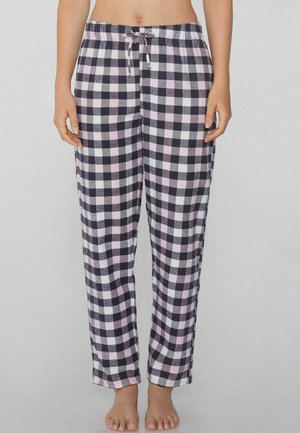 LANGE MIT PRINT UND TASCHEN - Pantalón de pijama - pink