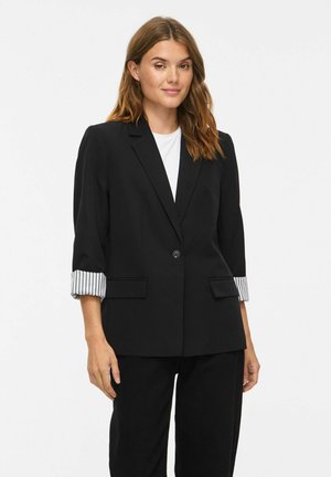VILA, BLAZER VIBONNIE SINGLE-BREASTED - Blazer - black