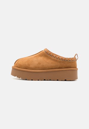 Scarpe senza lacci - camel