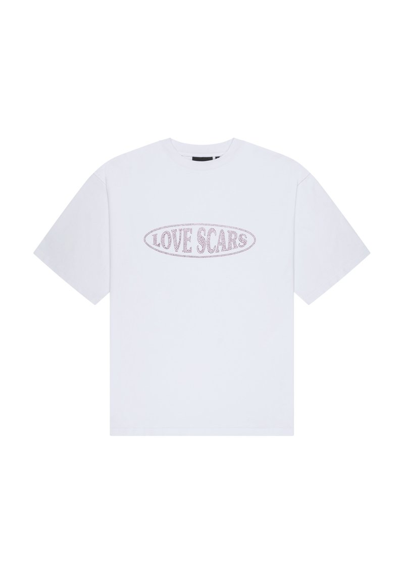 Love Scars T-shirt print lila