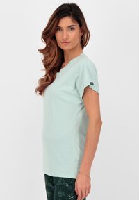 alife & kickin MALAIKAAK KURZARM - Tricou basic - fresh mint melange