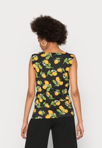Anna Field Top - black/yellow