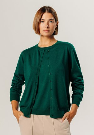 Strickjacke - vert anglais