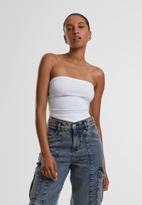 Urban Classics KNOTTED BANDEAU - Top - white