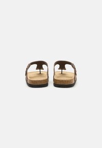 Pier One UNISEX - Tåsandaler - light brown