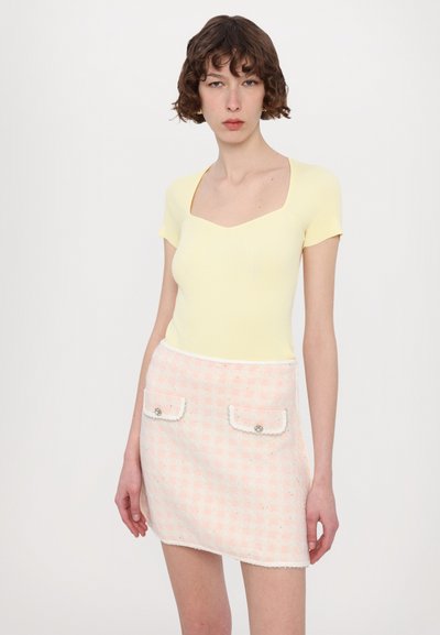 Maje MOKA - T-shirts basic - jaune
