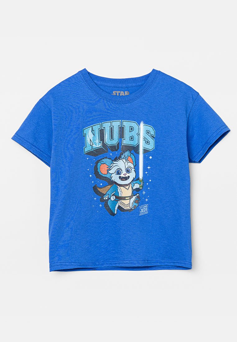 Star Wars T-shirt print blauw Star Wars T-shirt print blauw