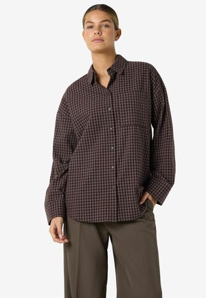 NMHAILEY - Blusa - chocolate brown